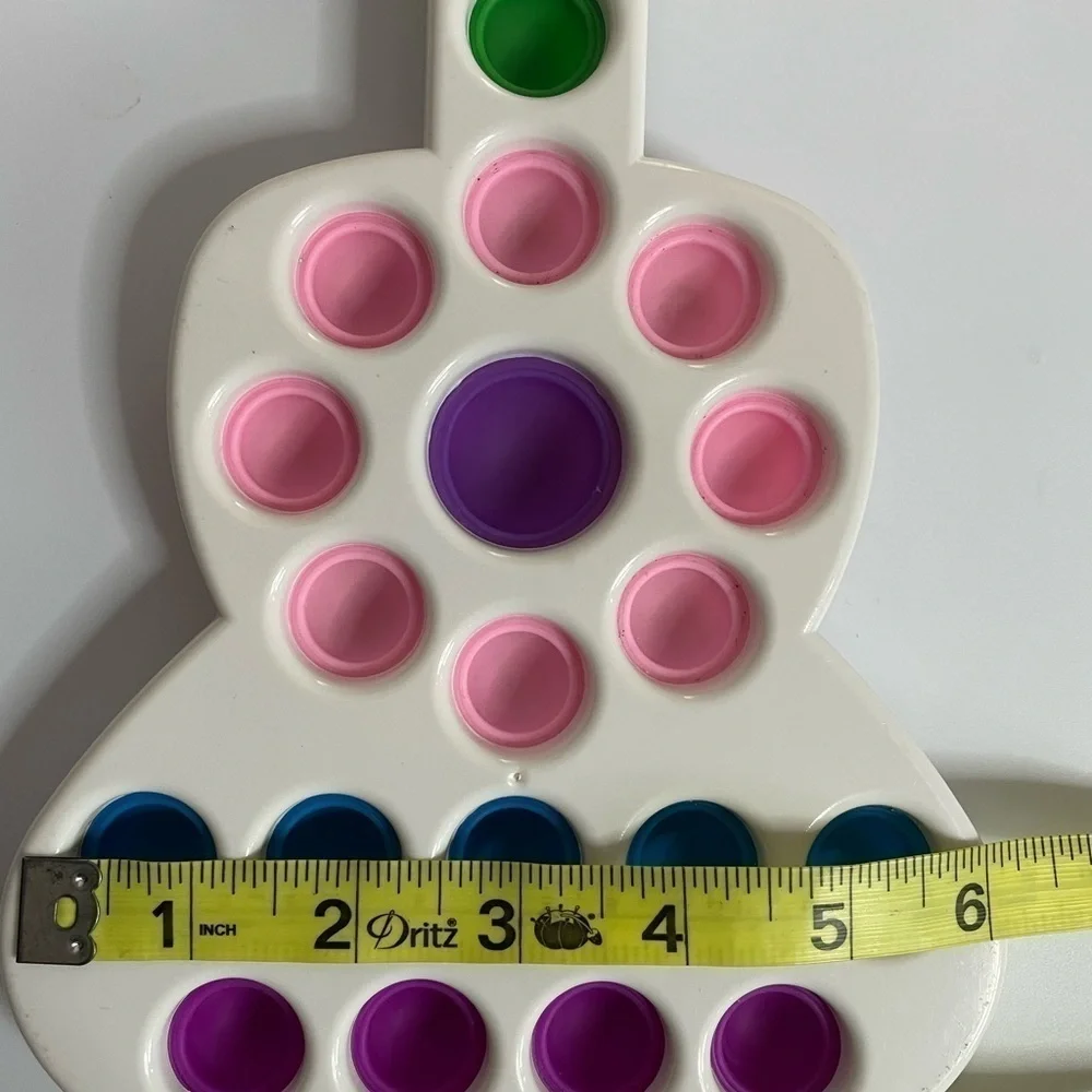 pop it Guitar shape hard case fidget spinner toy
